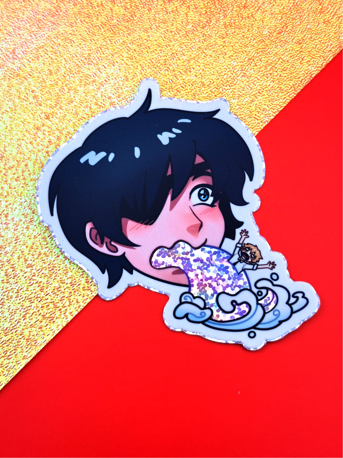 Chainsaw It's Barf Sticker