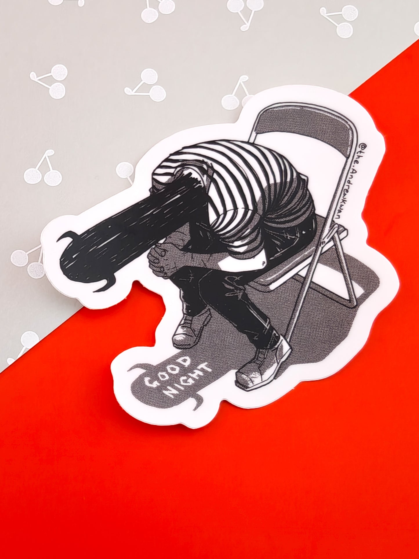 Goodnight Pun Pun Sticker