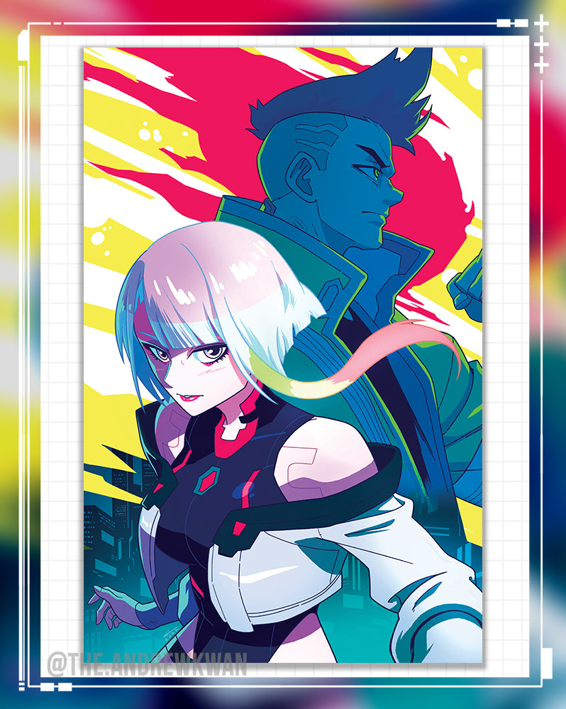 Edgerunners David & Lucy Print