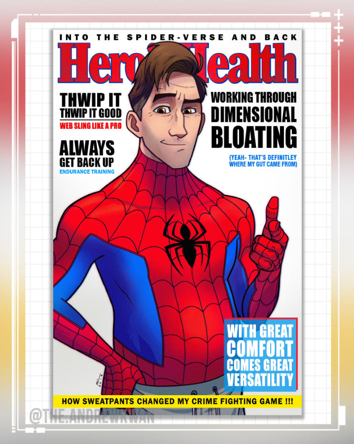 Hero's Health Peter B. Parker Print