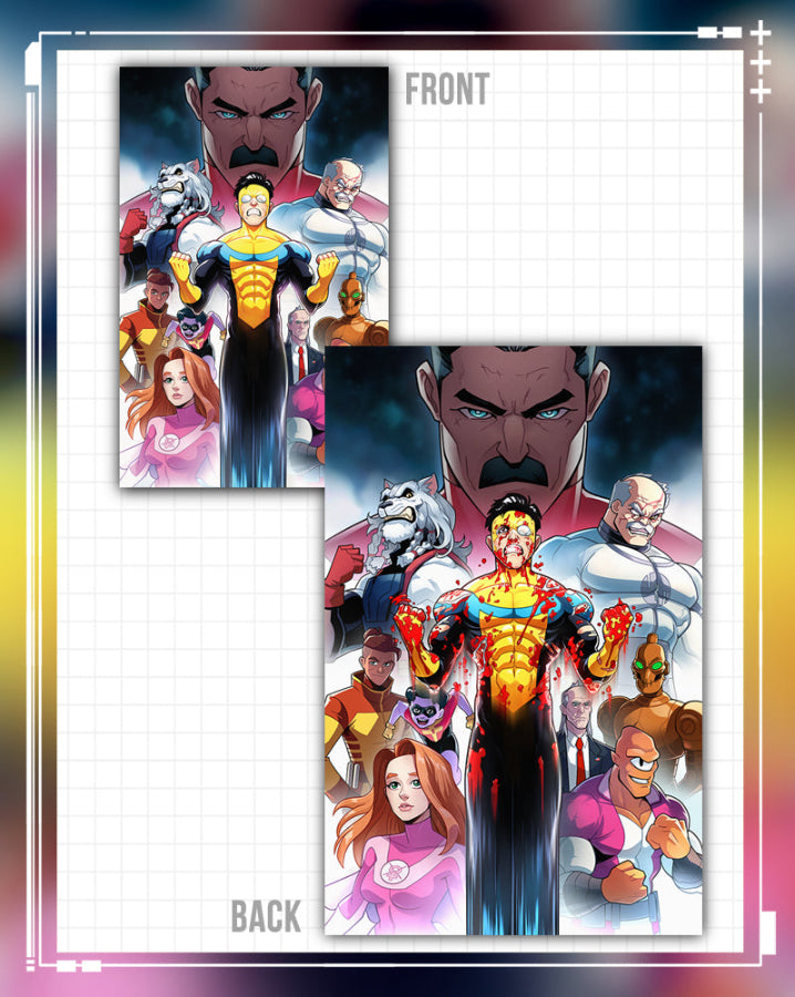 Invincible Yellow Double-Sided Print