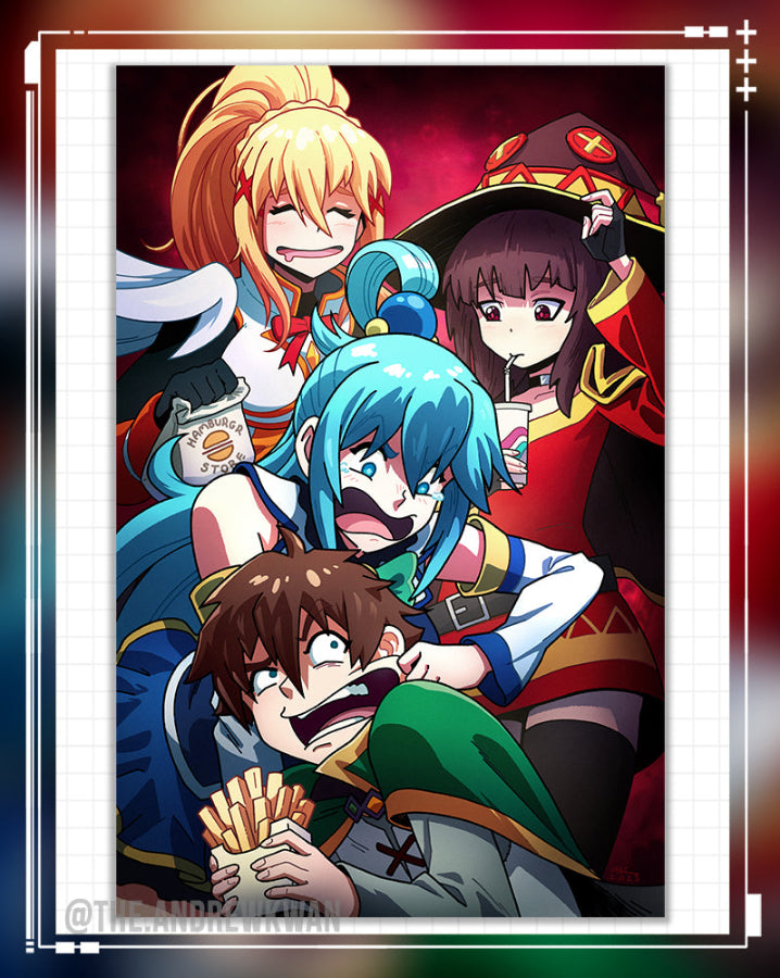 Konosuba Print