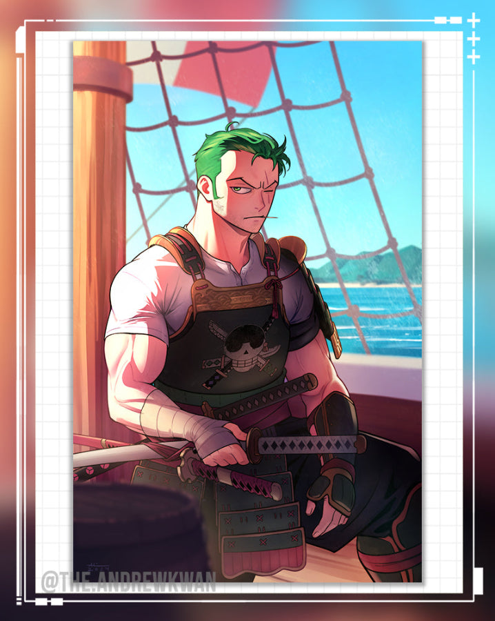 Pirate Hunter Z Print