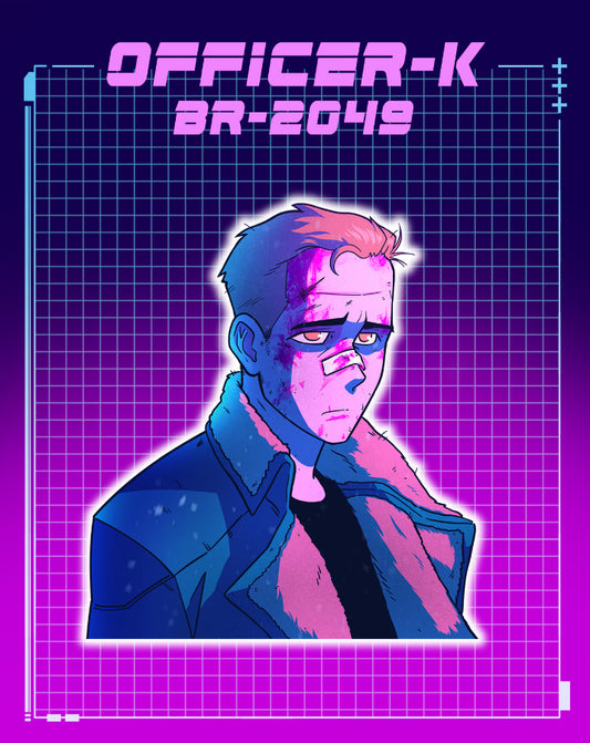 Officer-K Sticker
