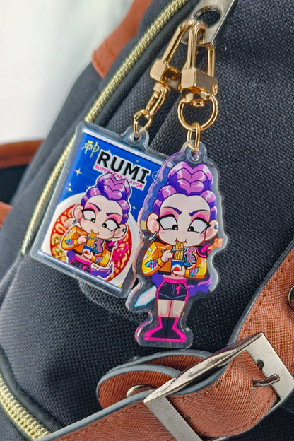 HUNTR/X Ramyeon Kpop Demon Hunters Charms