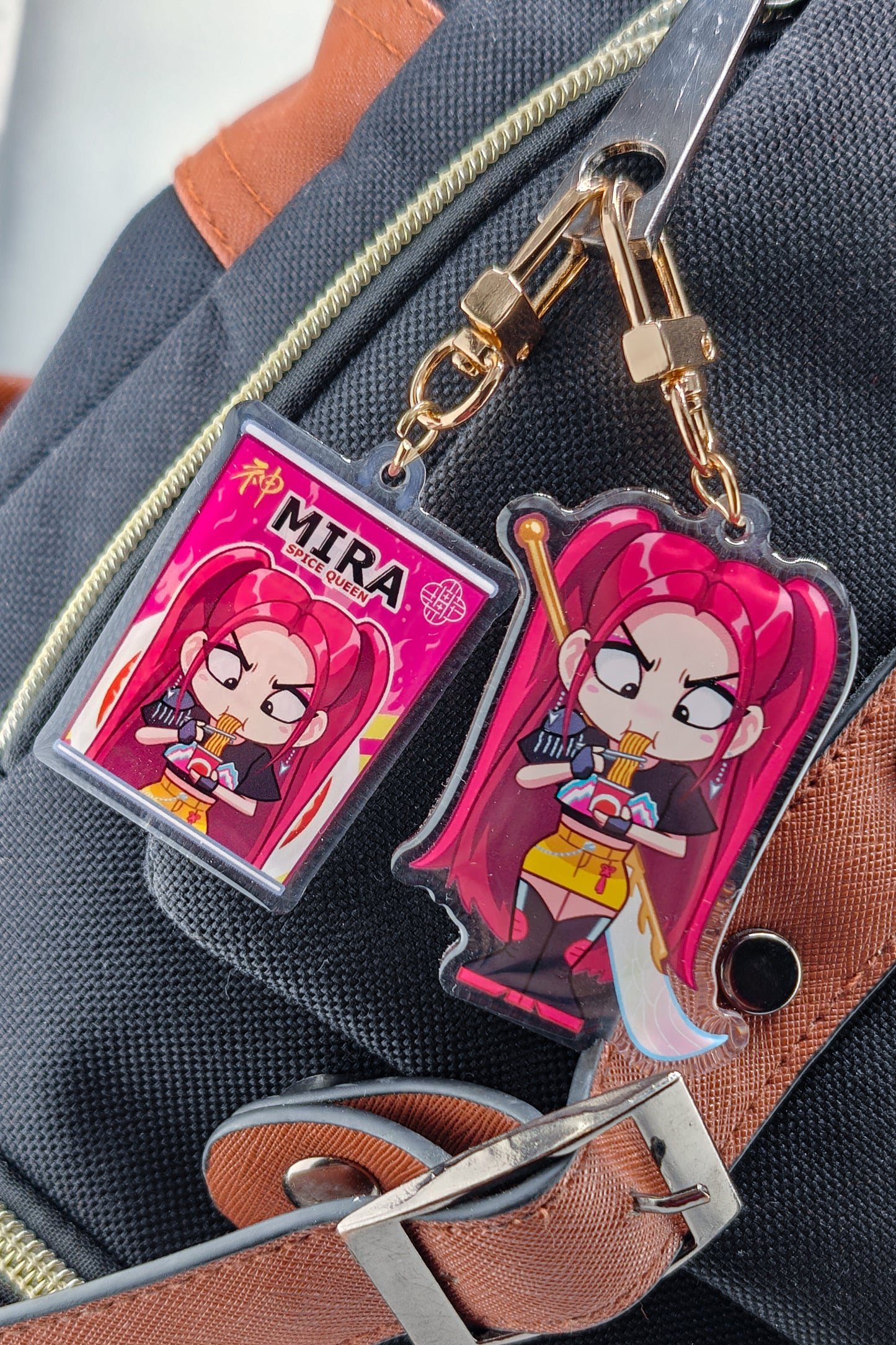 HUNTR/X Ramyeon Kpop Demon Hunters Charms