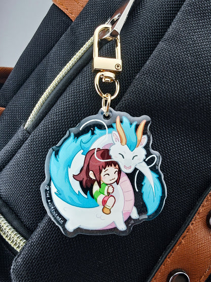 Spirited Dragon Ride Charm