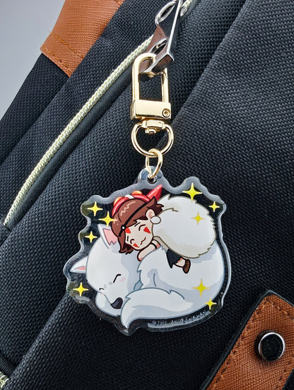 Princess Wolf Cuddle Charm