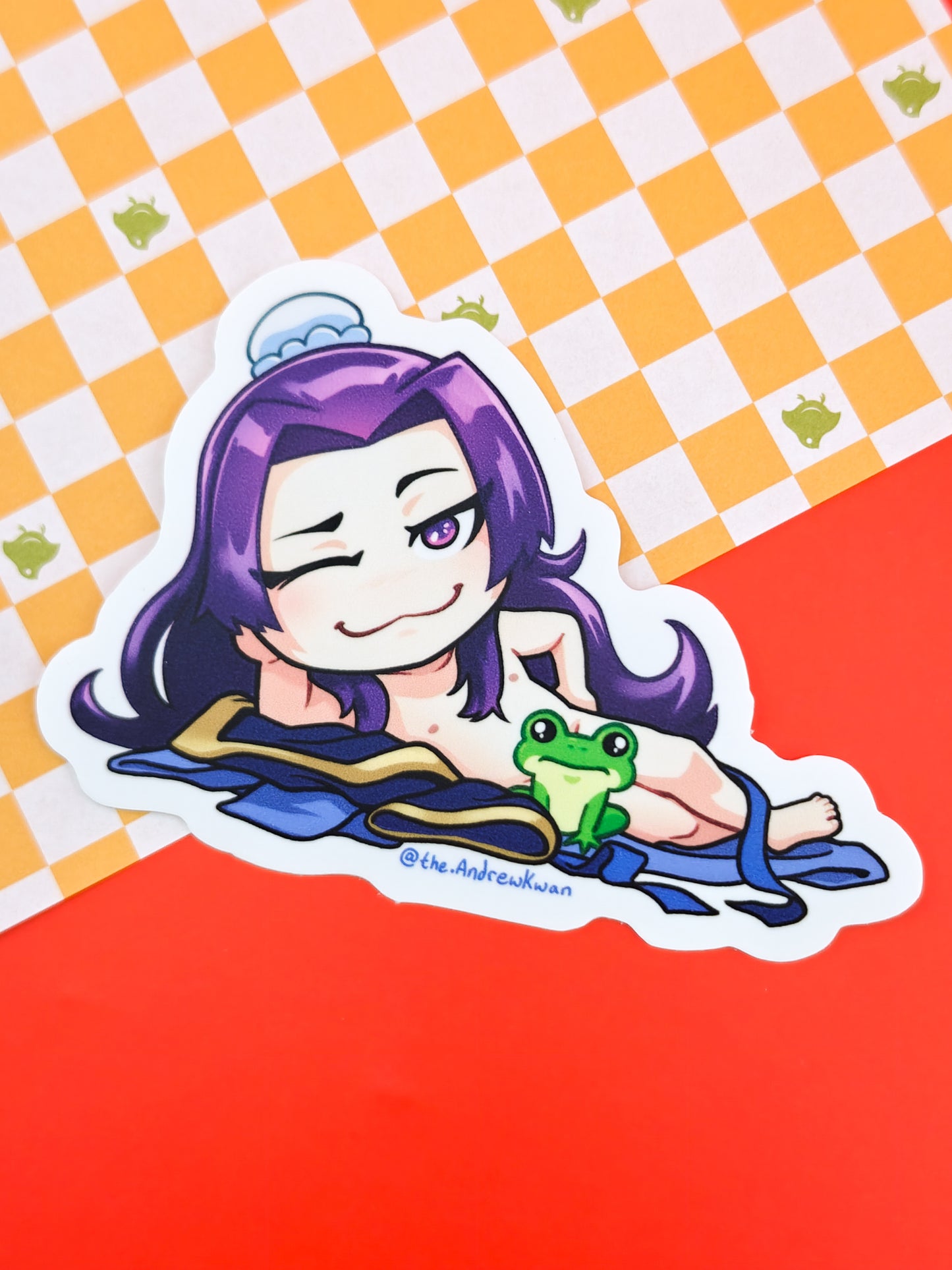 Jinshi’s Frog Sticker