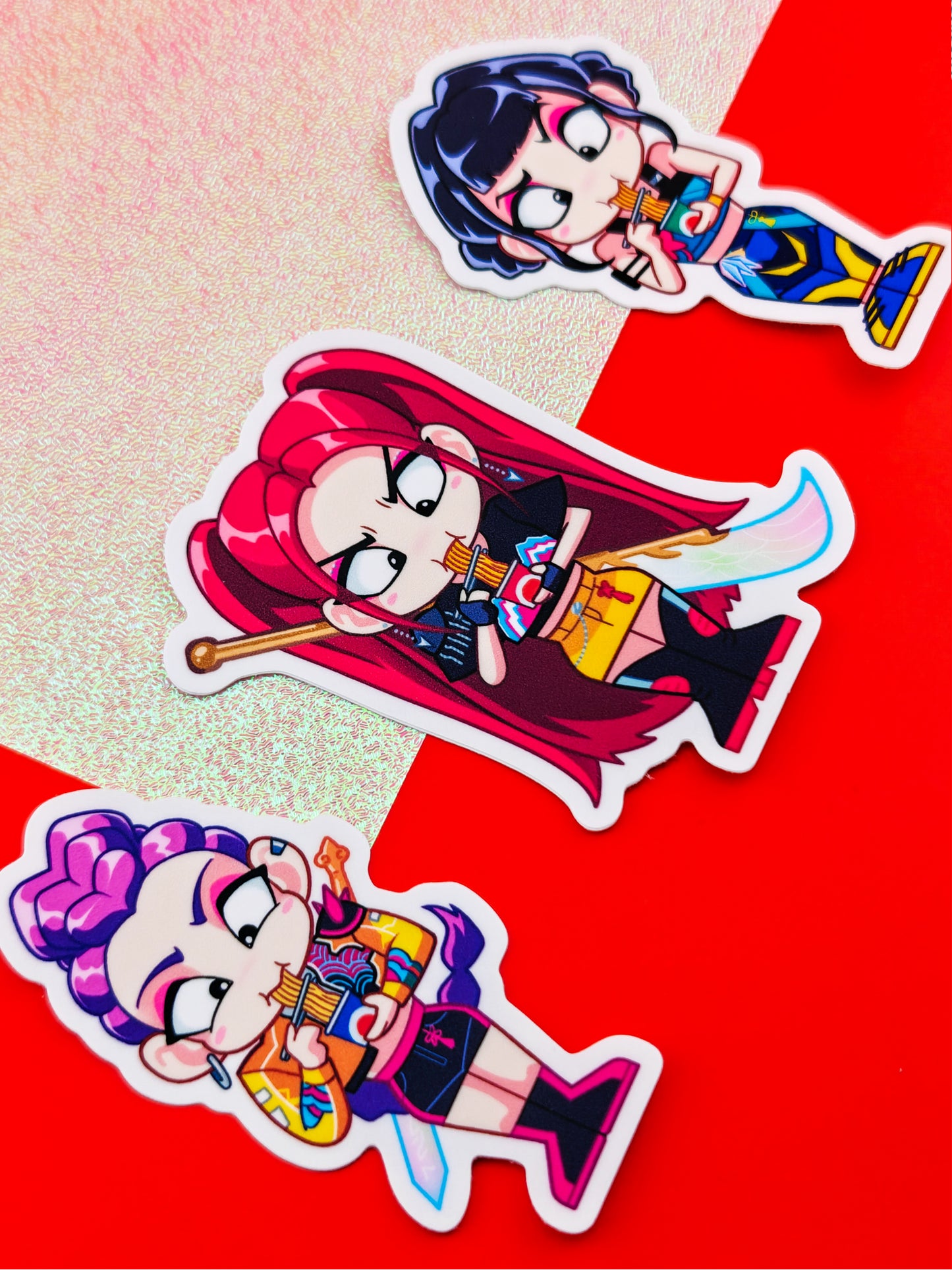 HUNTR/X Kpop Demon Hunters Stickers