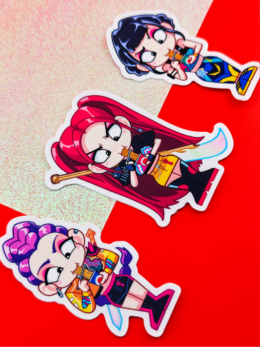 HUNTR/X Kpop Demon Hunters Stickers