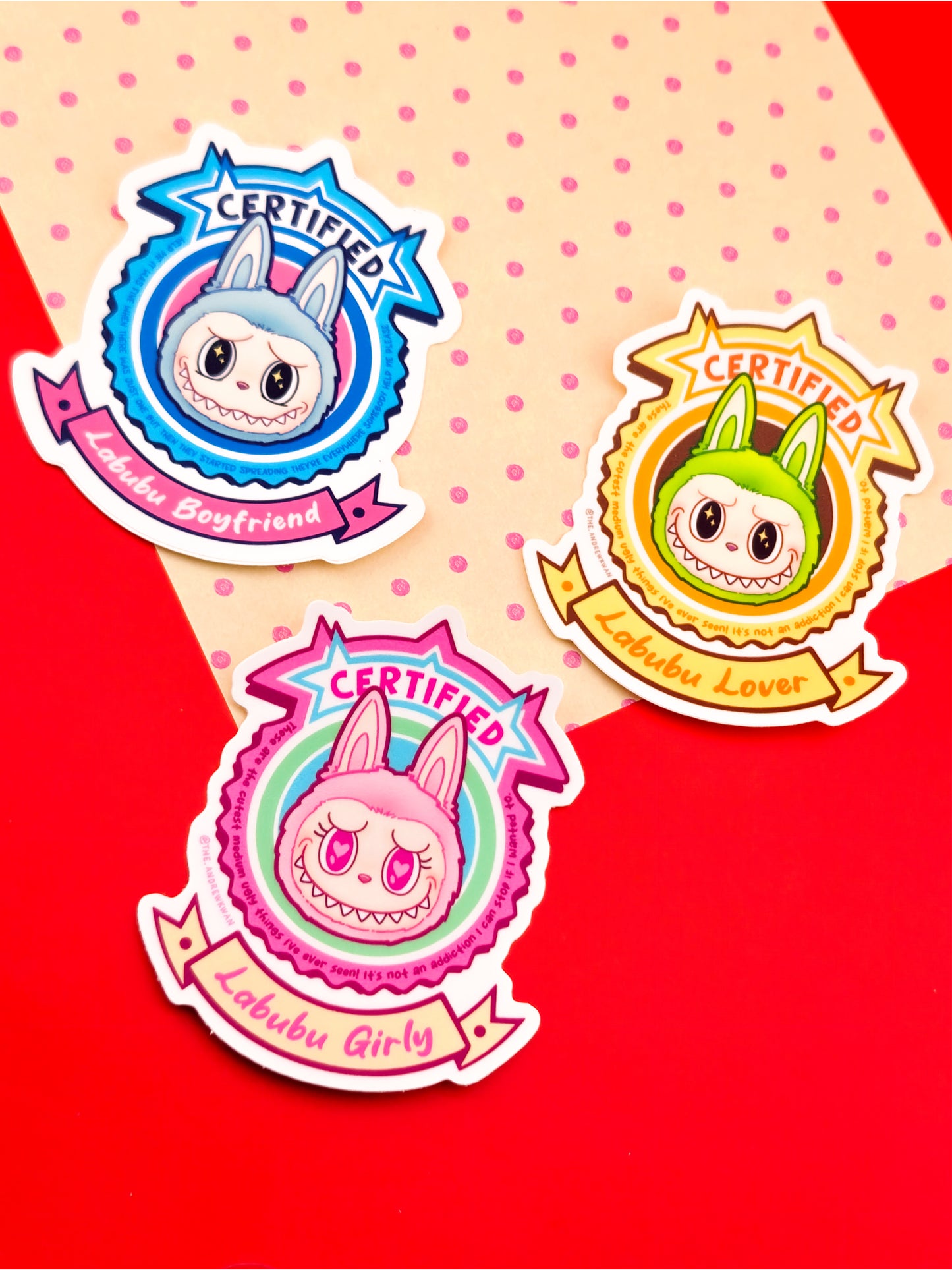 Certified Labu Stickers