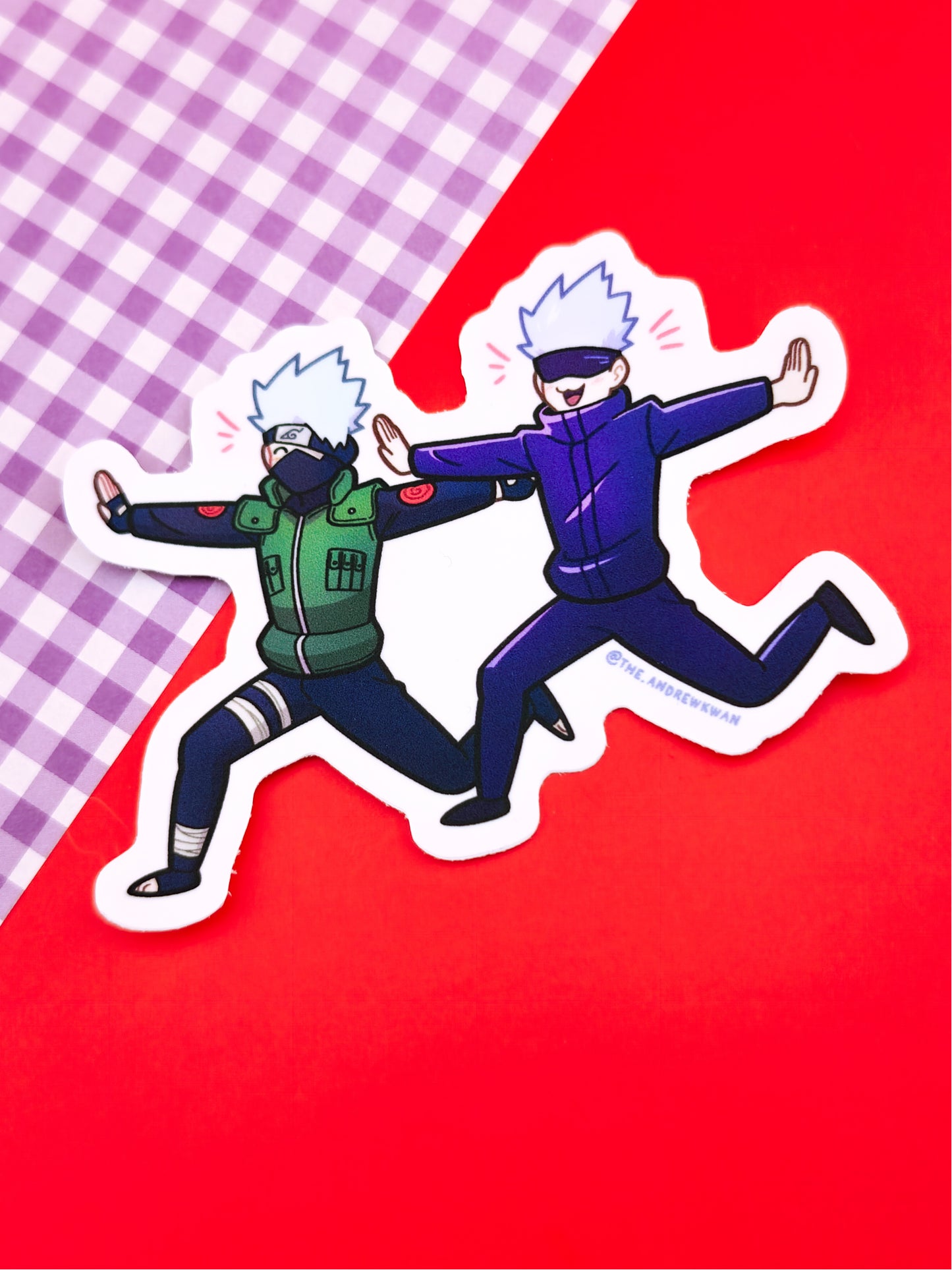 Gojo/Kakashi Sensei Sticker