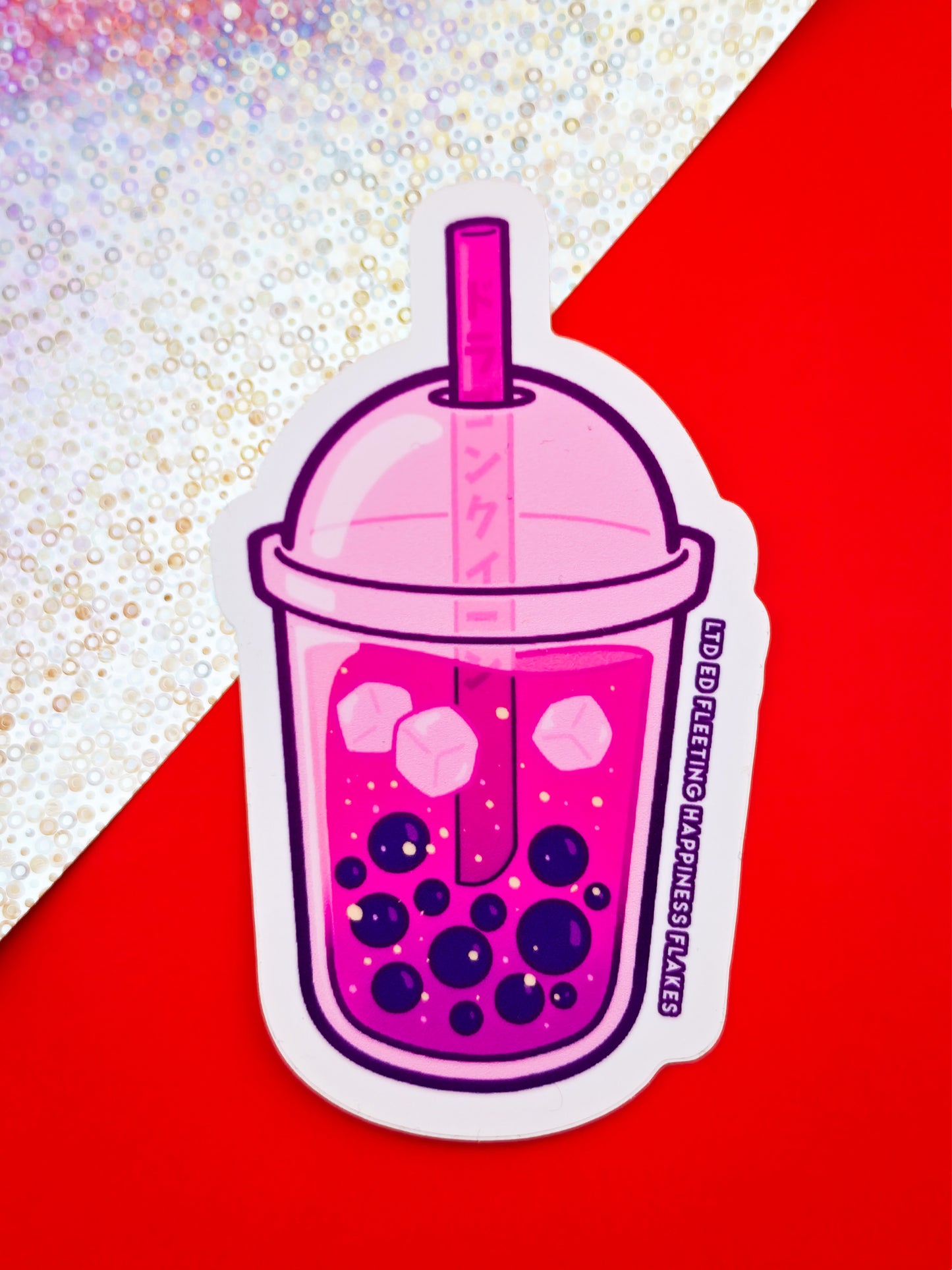 Retro Anime Original Drink Stickers