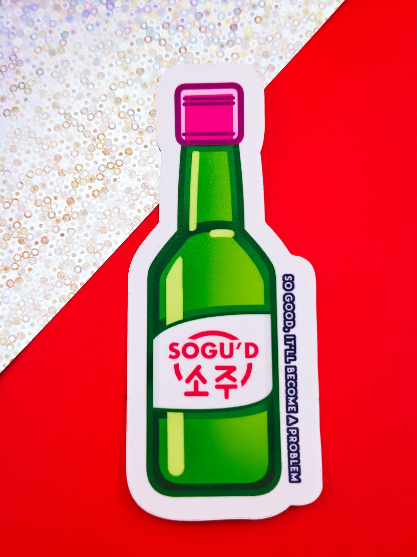 Retro Anime Original Drink Stickers