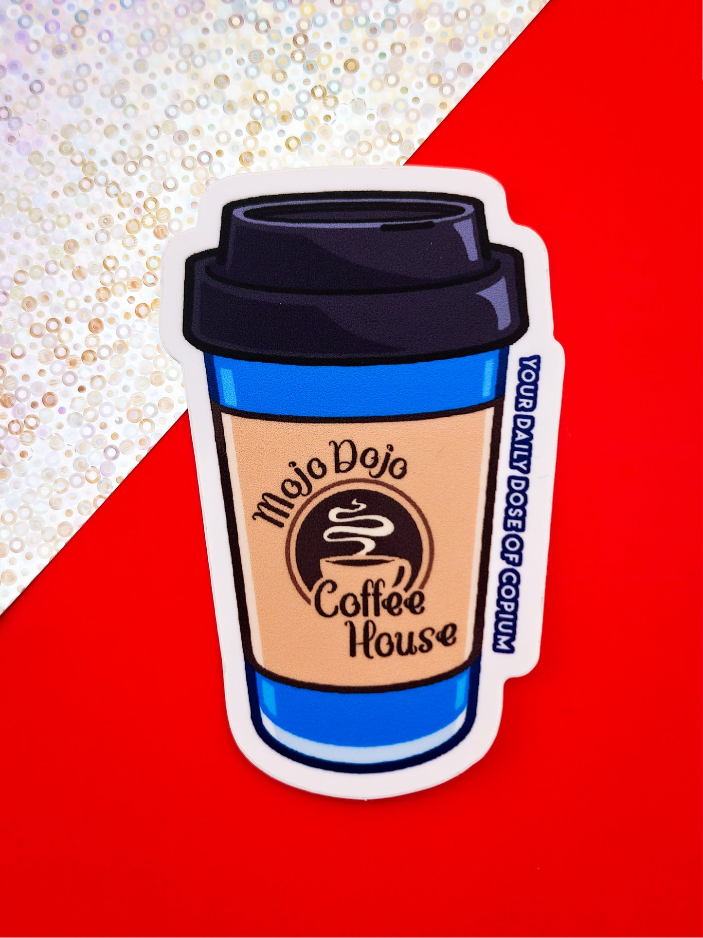 Retro Anime Original Drink Stickers