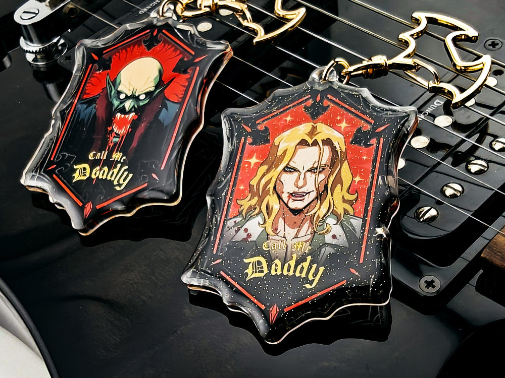 The Vampire Ledaddy XL Glitter Charm