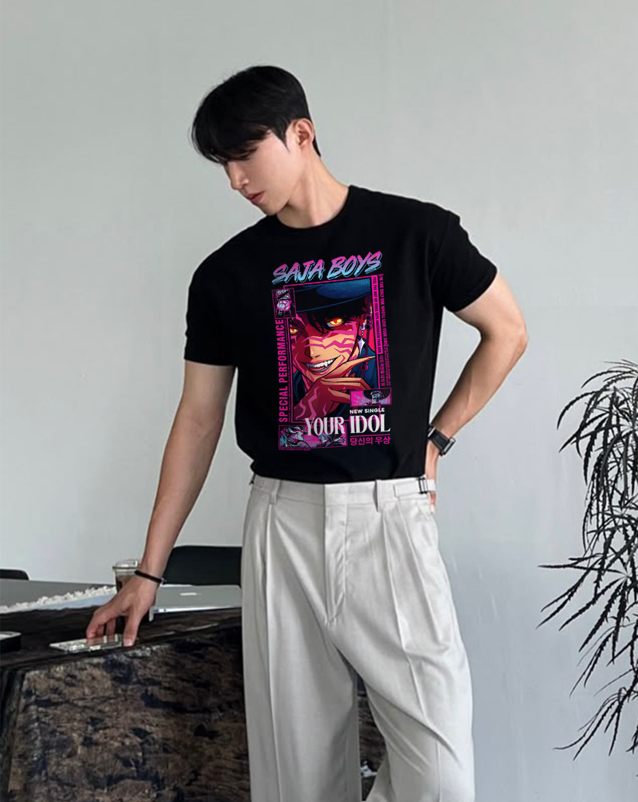 YOUR IDOL Saja Boys - Short-Sleeve Unisex T-Shirt