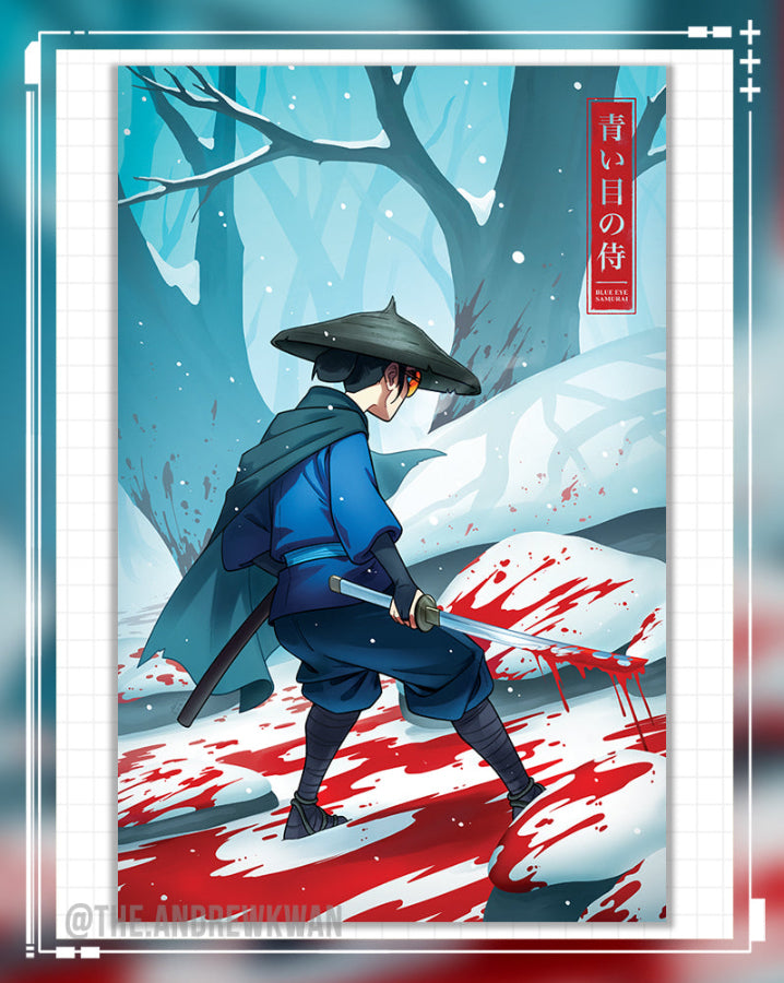 Blue Eye Samurai Print