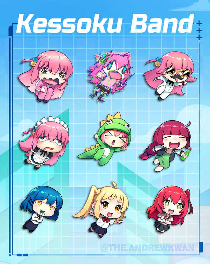 Bocchi the Rock Charms