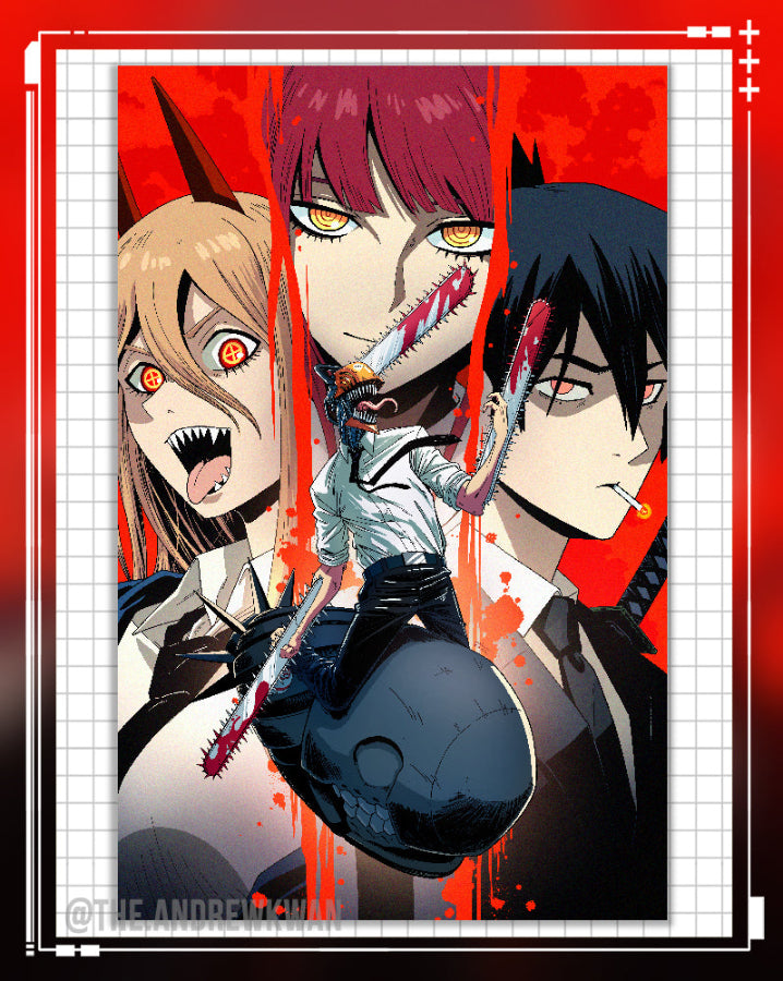 Chainsaw Squad Print