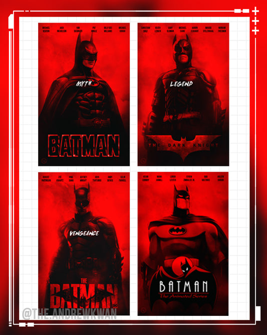 RED Cinematic Batman Prints