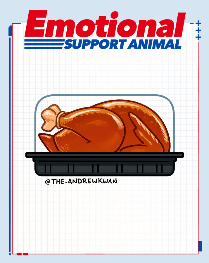 Emotional Support Animal Sticker