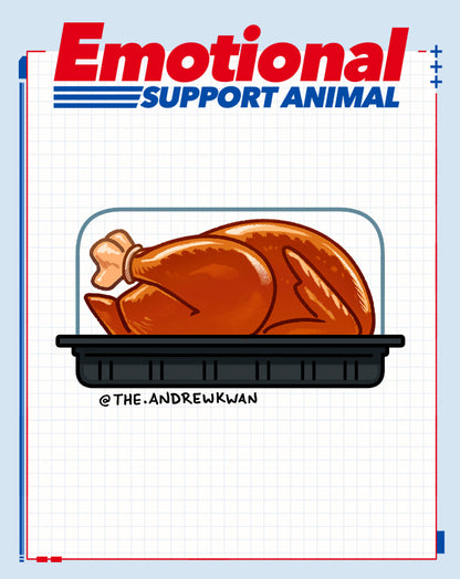 Emotional Support Animal Sticker