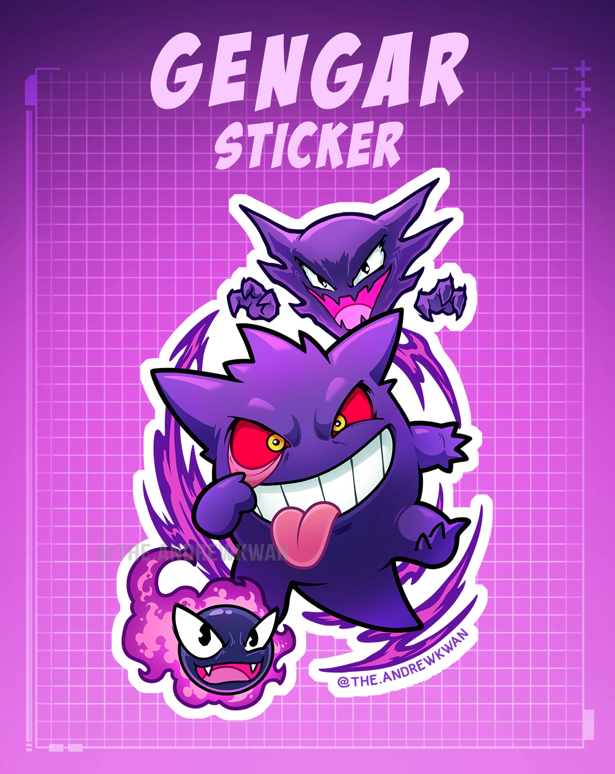 Pocket Monster #0094 Sticker