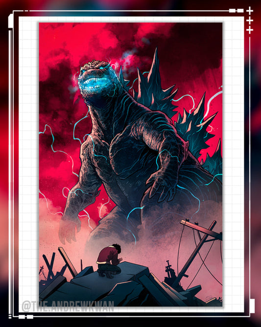 Godzilla Print