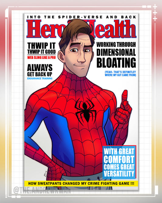 Hero's Health Peter B. Parker Print