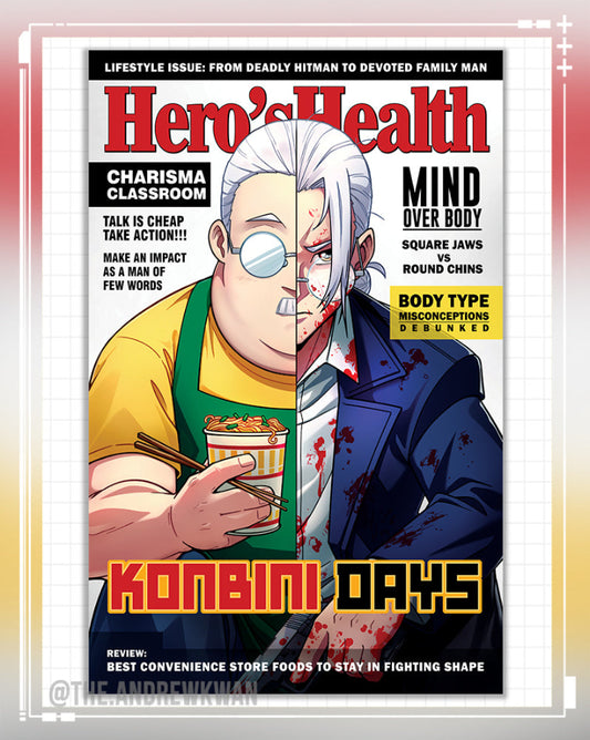 Hero's Health Konbini Days Print