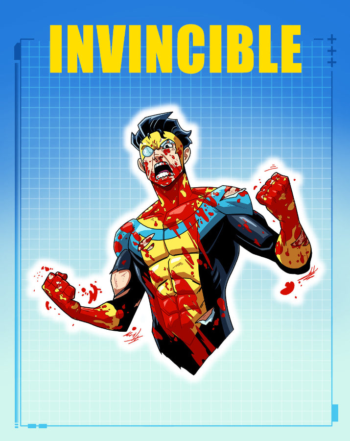 Invincible Sticker