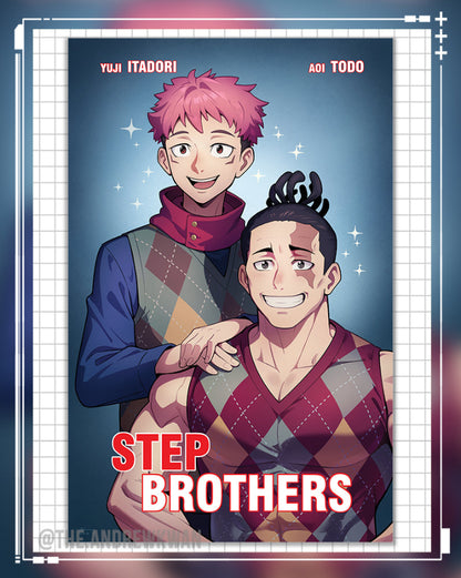 JJK Step Brothers Double-Sided Print