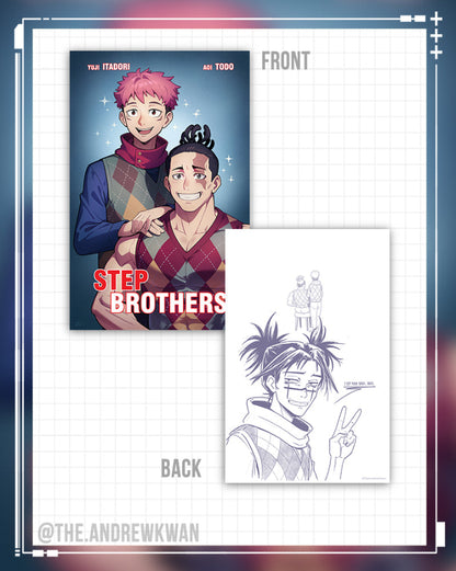 JJK Step Brothers Double-Sided Print