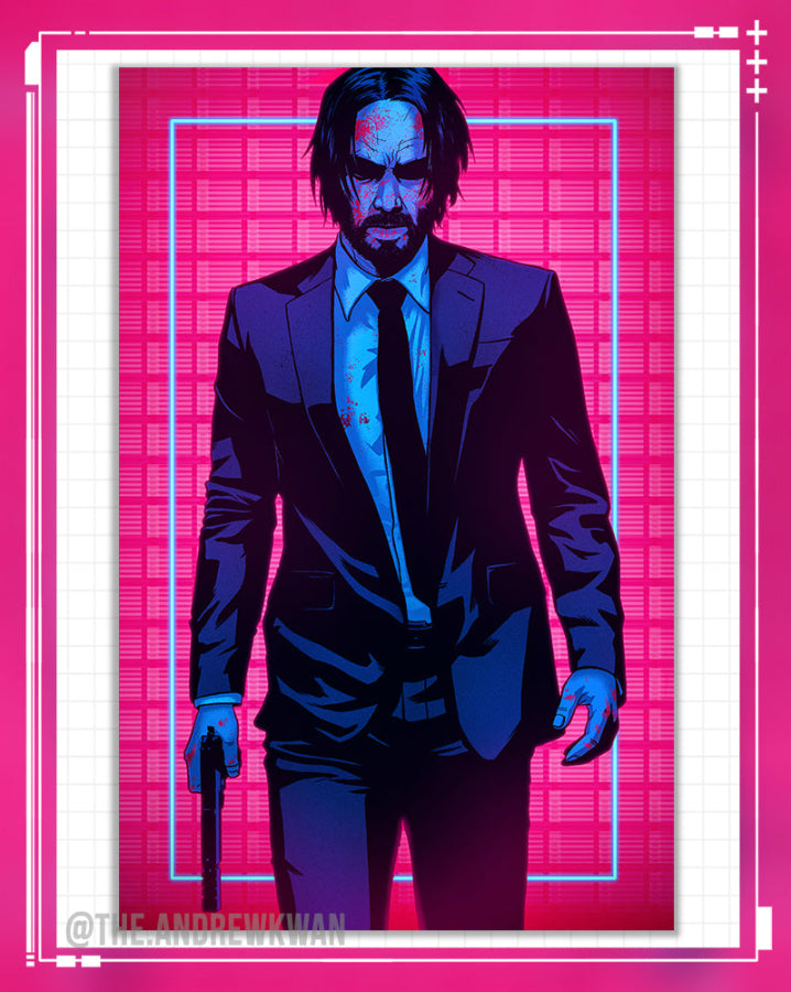 Keanu is John Wick Print