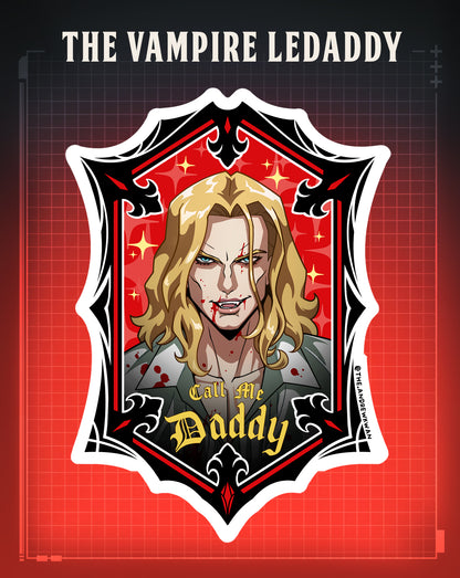 The Vampire Ledaddy Sticker