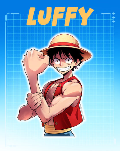 Luffy Sticker