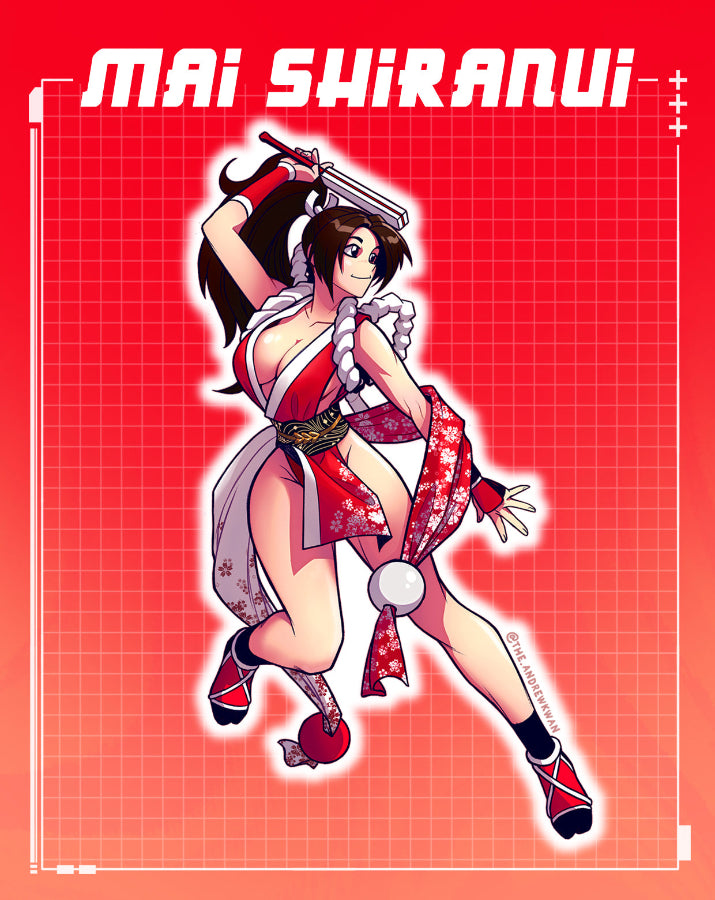 Mai Shiranui Sticker