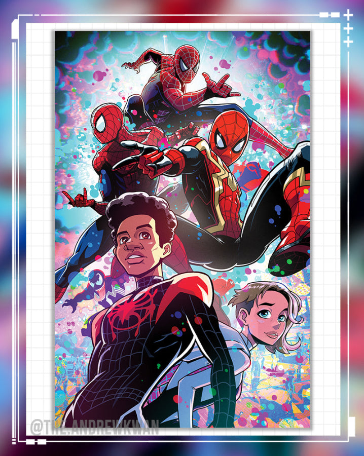 Spider-Fam Print