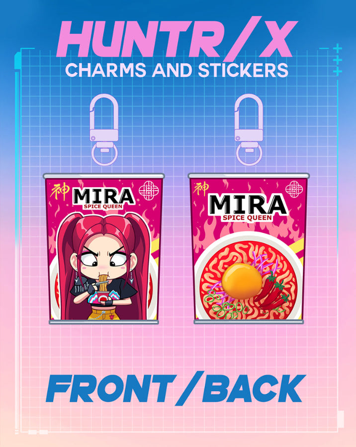 HUNTR/X Ramyeon Kpop Demon Hunters Charms