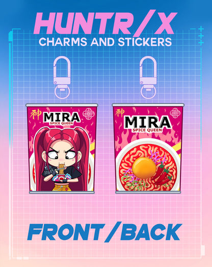 HUNTR/X Ramyeon Kpop Demon Hunters Charms