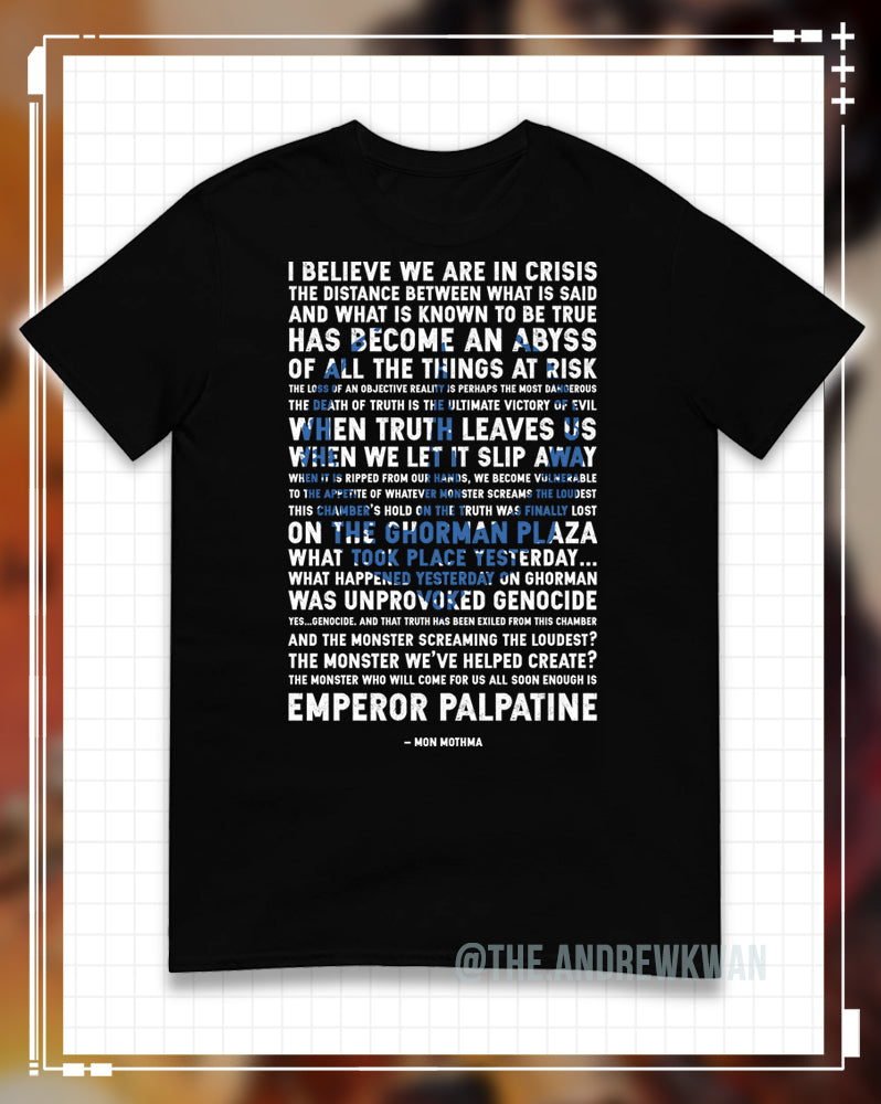 Mon Mothma's Speech - Short-Sleeve Unisex T-Shirt