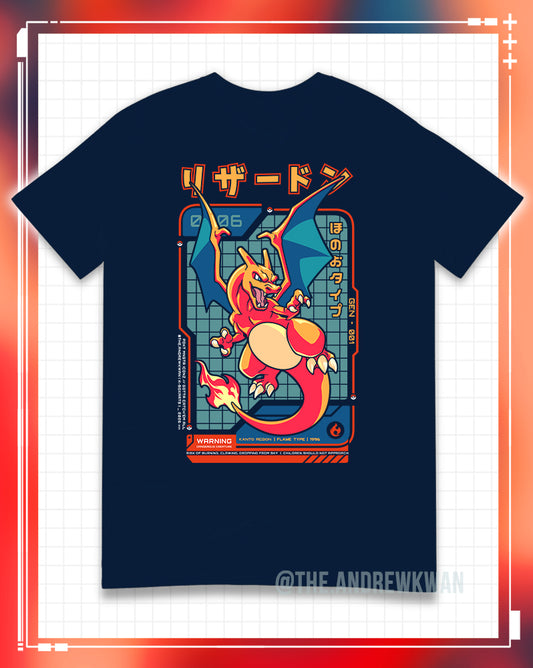 Pocket Monster #0006 - Unisex t-shirt