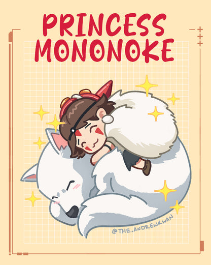 Princess Wolf Cuddle Charm