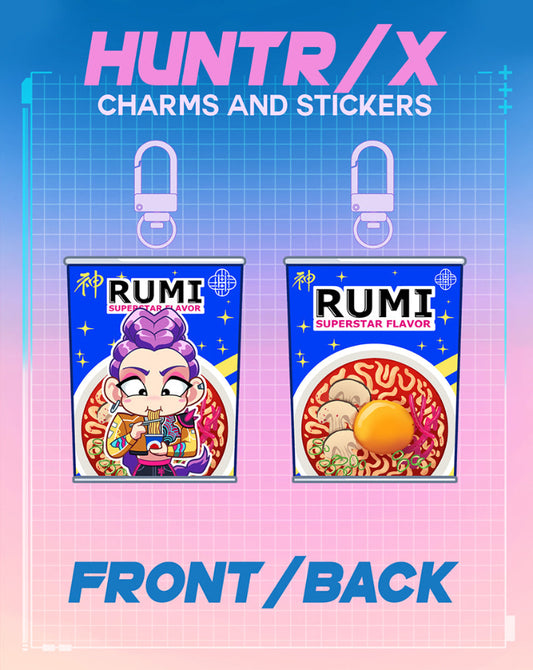 HUNTR/X Ramyeon Kpop Demon Hunters Charms