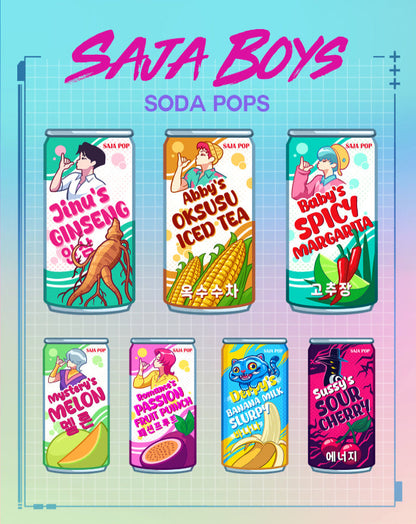 SAJA POP! Kpop Demon Hunters Charms