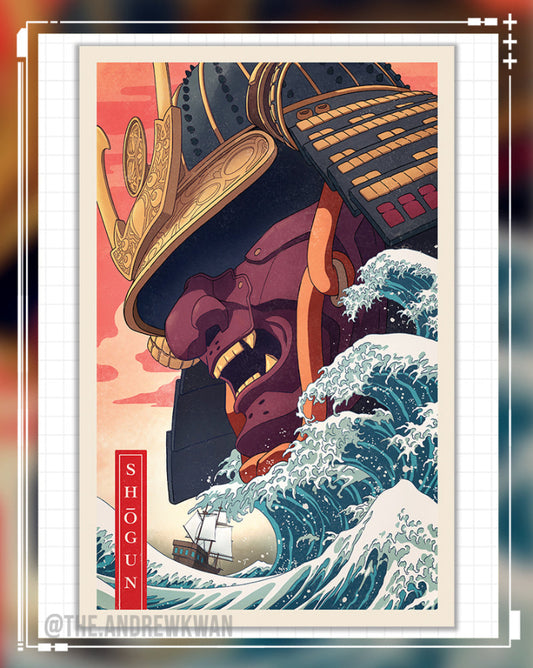 SHOGUN Samurai Print
