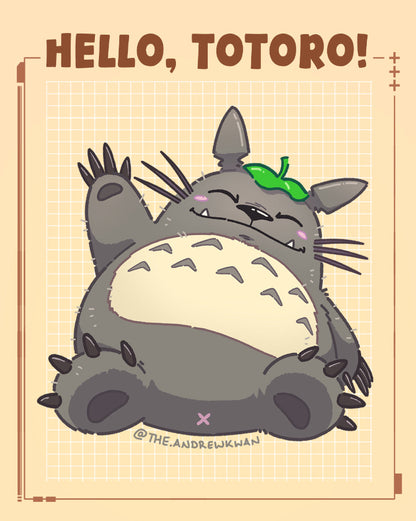 Forest Spirit Hello! Charm